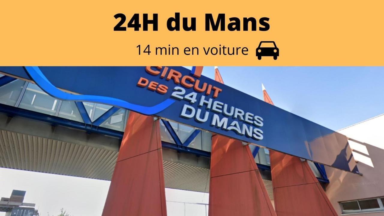 Le Mans - Au Calme - Stationnement Facile - Proche Centre Ville Et Gare Exterior foto